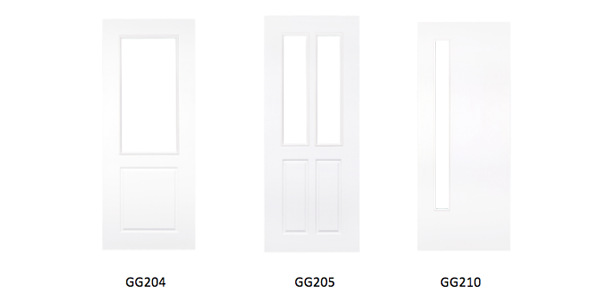ลายลูกฟัก แบบเจาะกระจก รุ่น GG